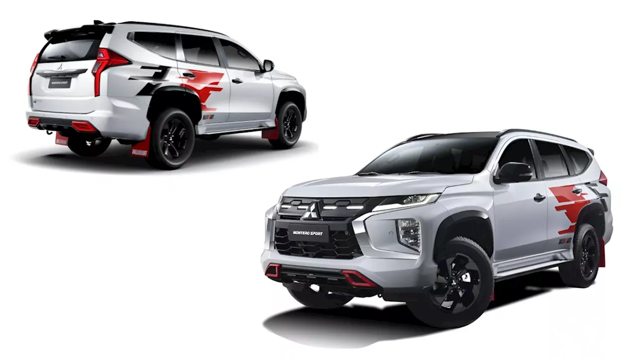 Mitsubishi goes sticker happy with the new Montero Sport Ralliart