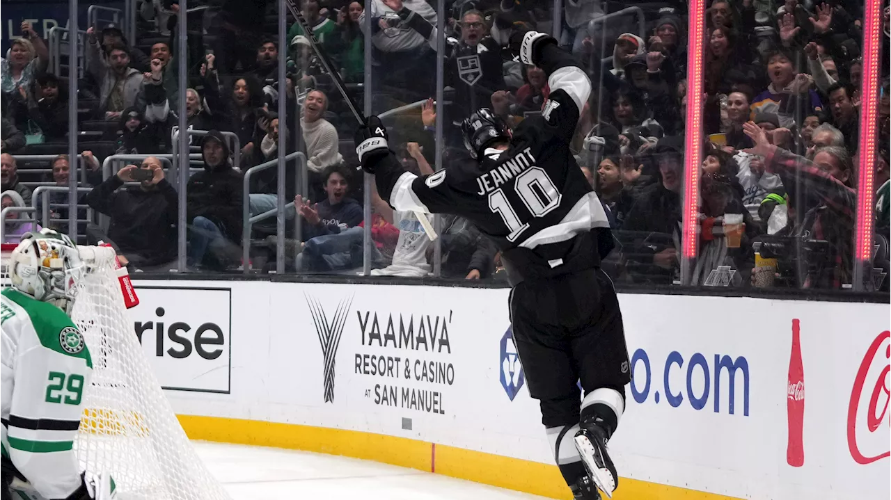 Warren Foegele's Goal Helps Los Angeles Kings Beat Dallas Stars 3-2