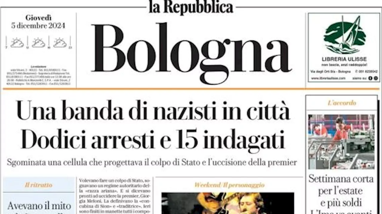 La Repubblica Bologna: 'Senza Orsolini Italiano studia le mosse anti-Juve'