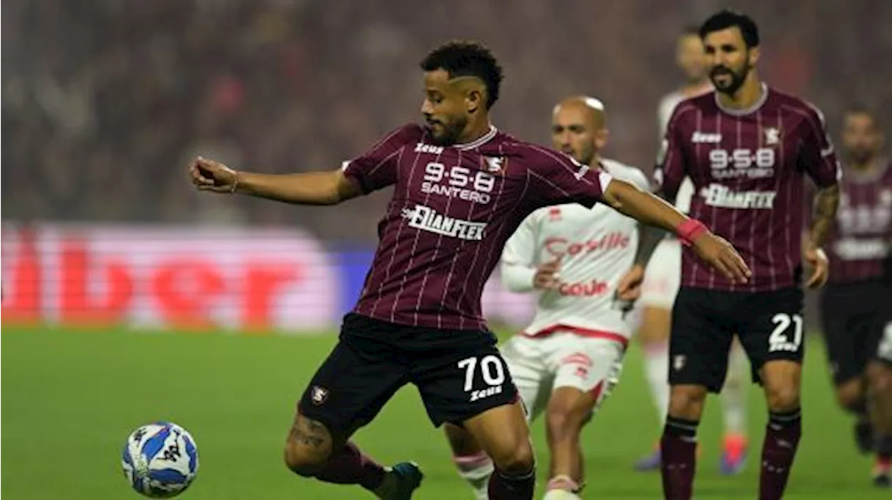 Salernitana, nessuna novità dall'infermeria: in cinque lavorano ancora a parte