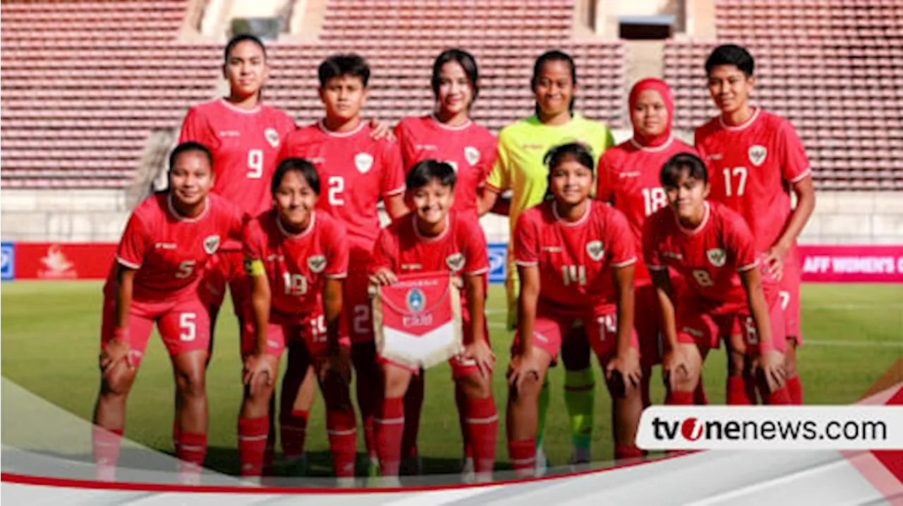 Babak Pertama Final Piala AFF Putri 2024: Timnas Indonesia Unggul Atas Kamboja