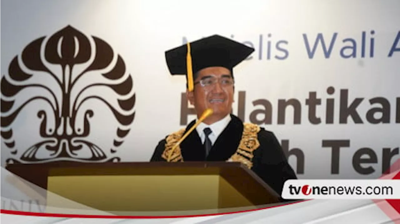 Prof. Heri Hermansyah Resmi Dilantik Sebagai Rektor Universitas Indonesia 2024