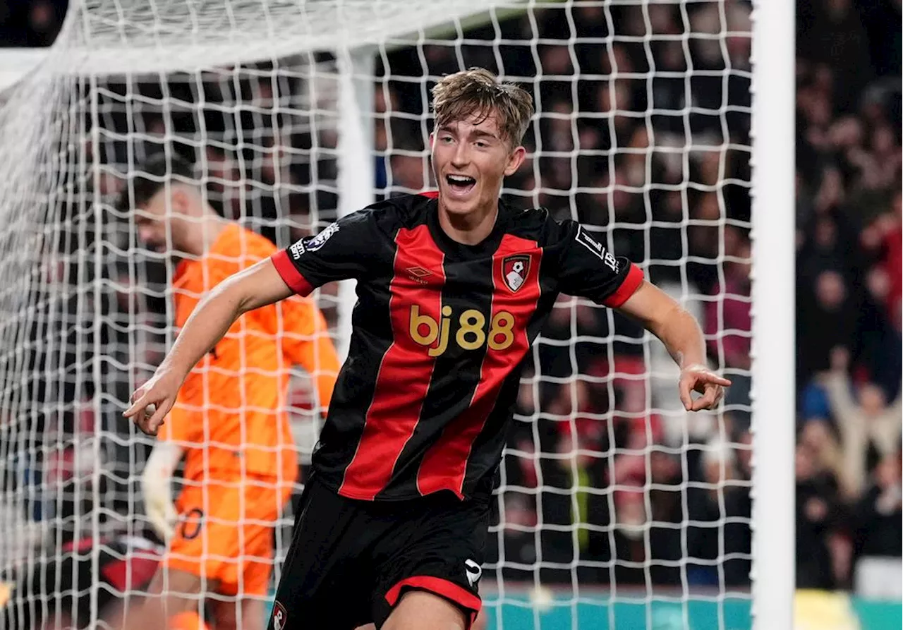 Bournemouth Toppes Tottenham Med Unggutten Huijsen