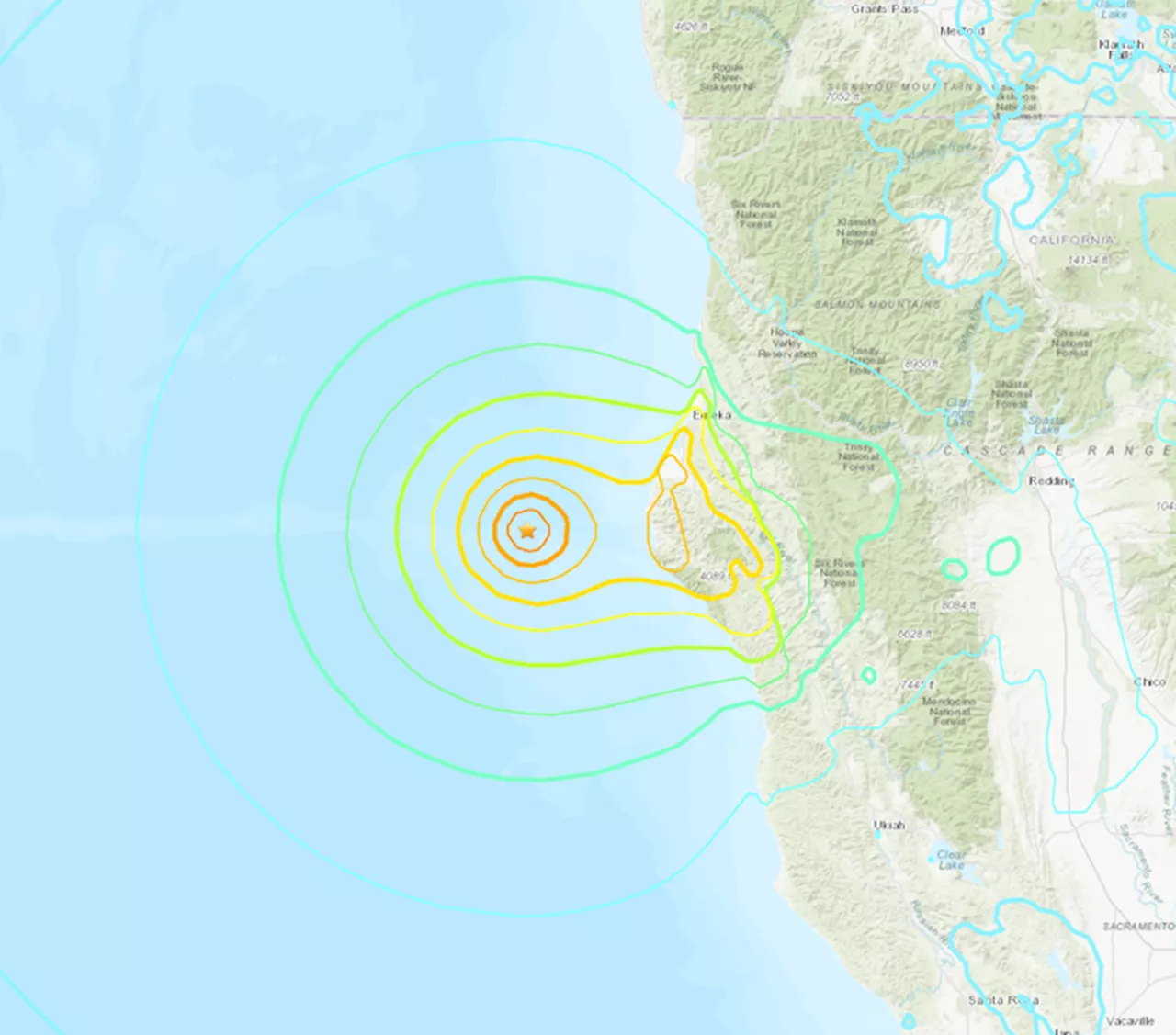 Kraftig jordskjelv i California – sender tsunamivarsel