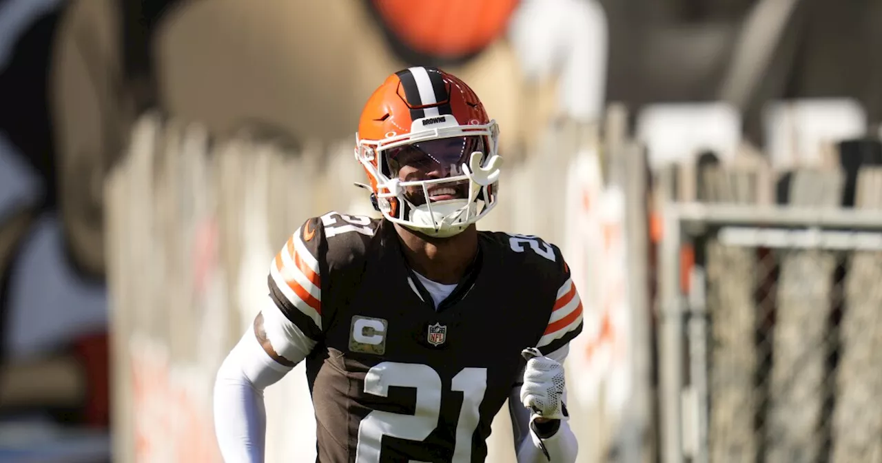 Browns name CB Denzel Ward 2024 Walter Payton Man of the Year Award nominee