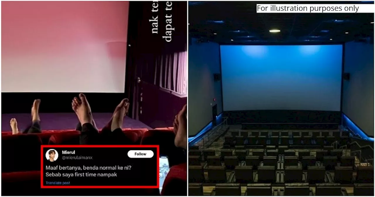 Malaysian Actor Condemns Inconsiderate Cinemagoers