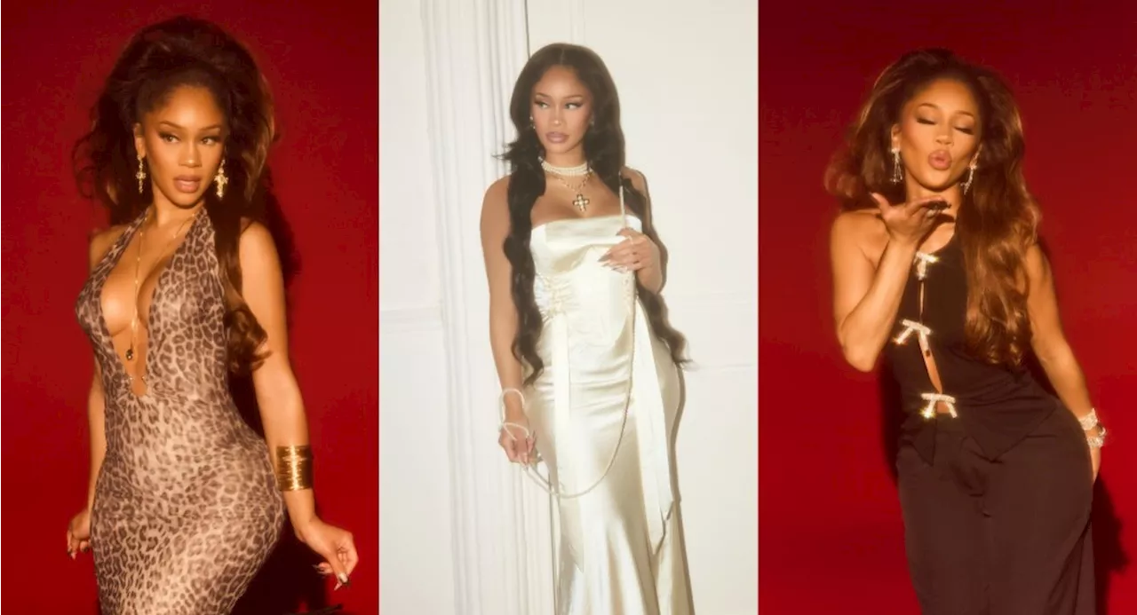 Saweetie and Forever 21 Release Holiday Collection ‘Forever Naughty, Forever Nice’ [PHOTOS]