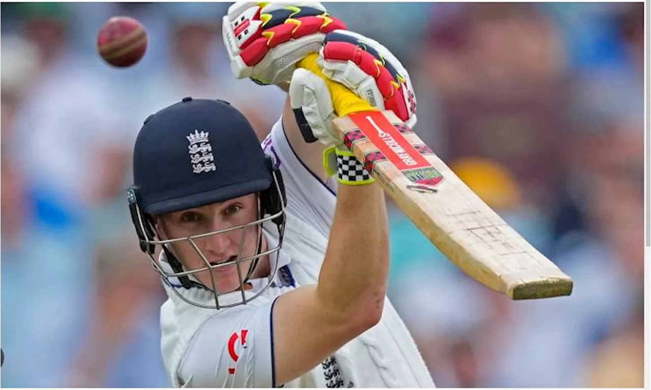 Brook smashes century to put England on top in 2nd New Zealand Test