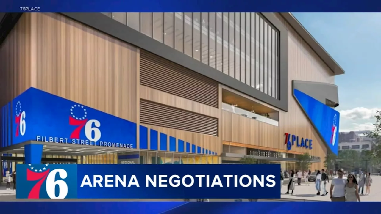 Philadelphia council members in closed-door negotiations with Sixers over proposed arena, 76 Place