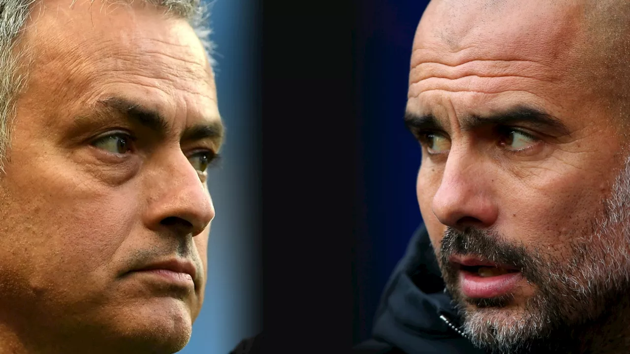 Mourinho responde a Guardiola: 'Él ganó seis Premier Leagues y yo tres, pero yo lo hice limpiamente'