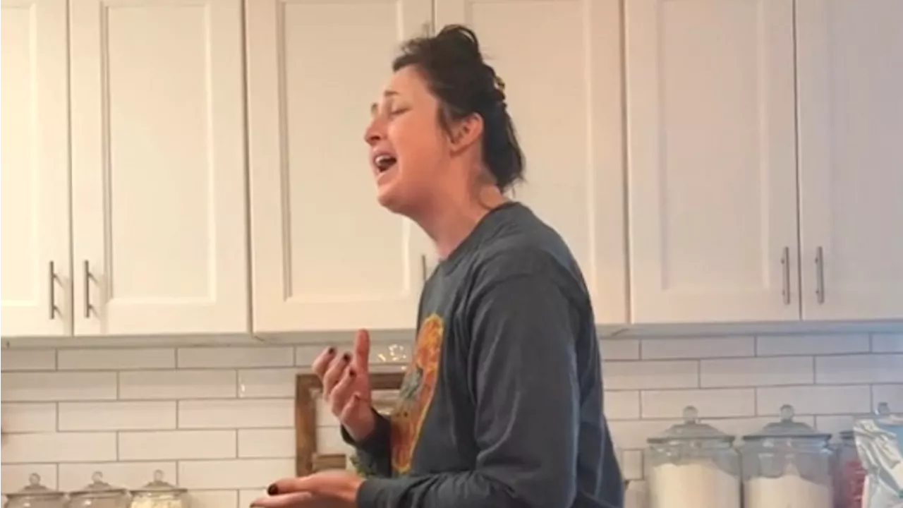 Mom opens up after her rendition of Celine Dion song goes viral