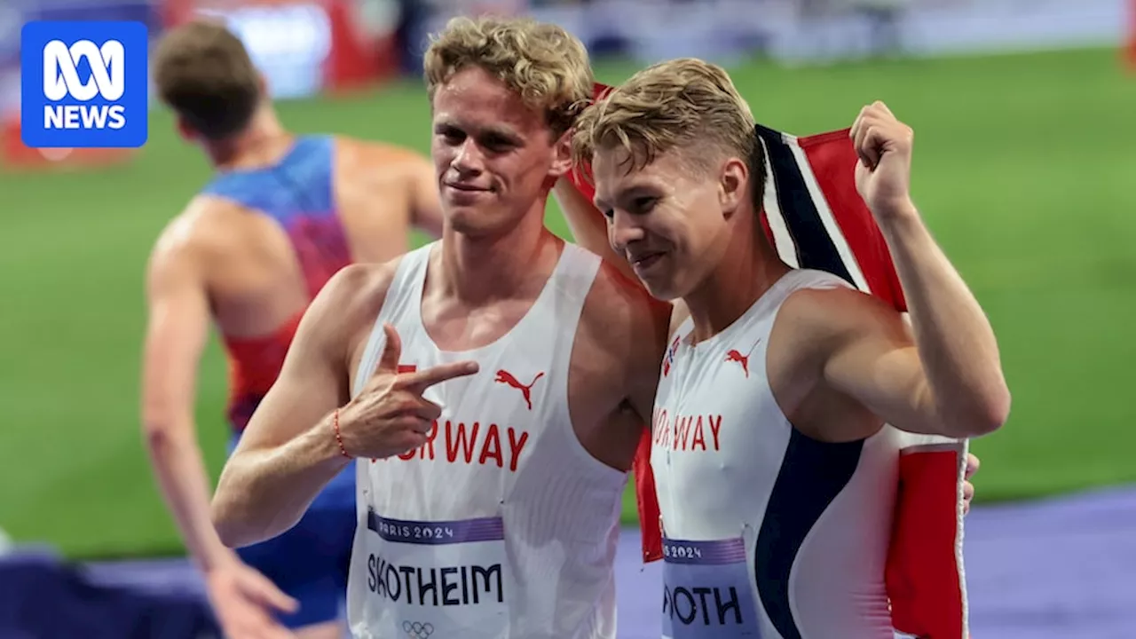 Norway's Sander Skotheim wins World Athletics fair play award for supporting decathlon teammate Markus Rooth at Paris Olympics