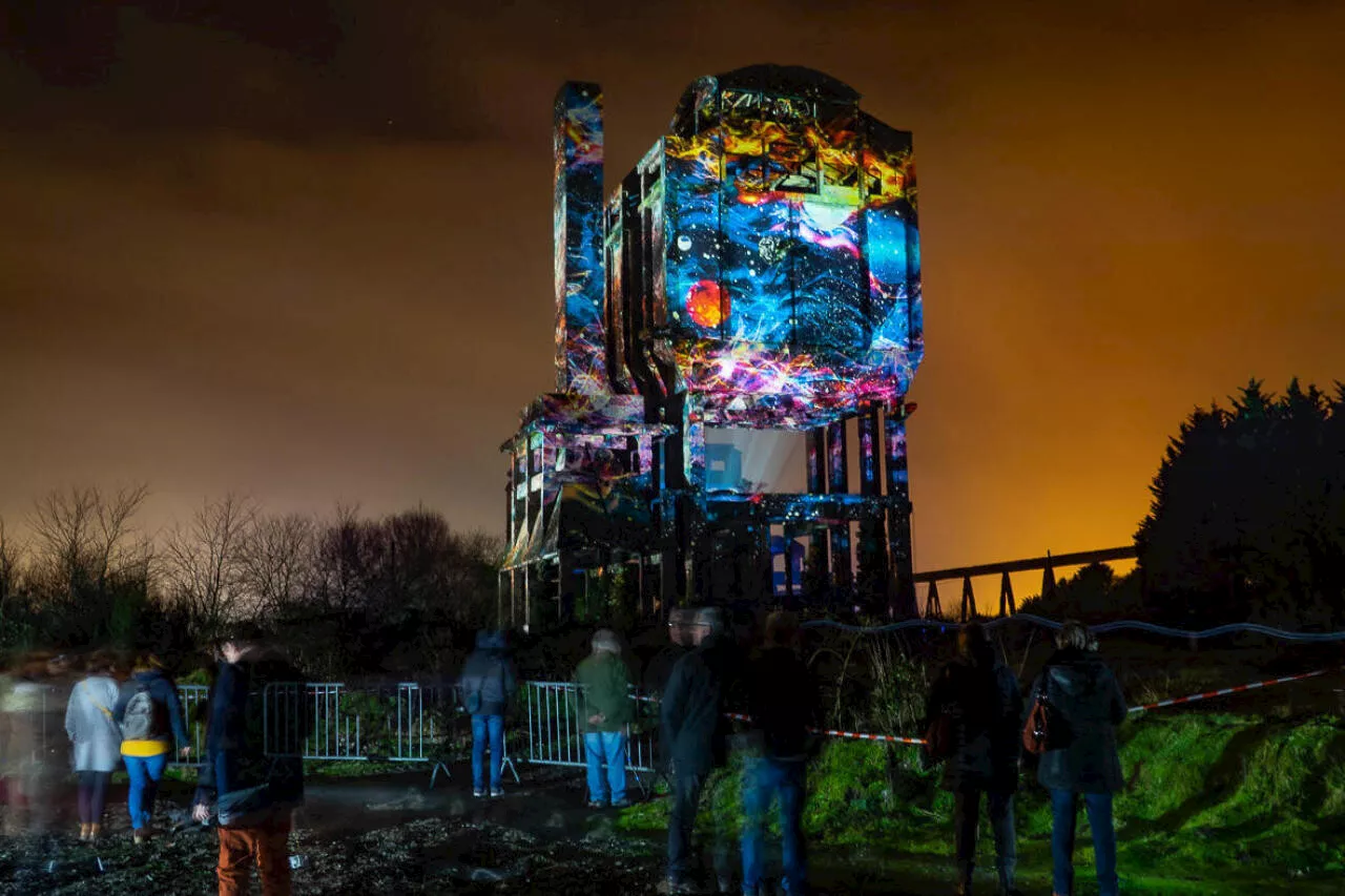 Pour célébrer ses 110 ans, cette ville de Loire-Atlantique illumine son patrimoine industriel