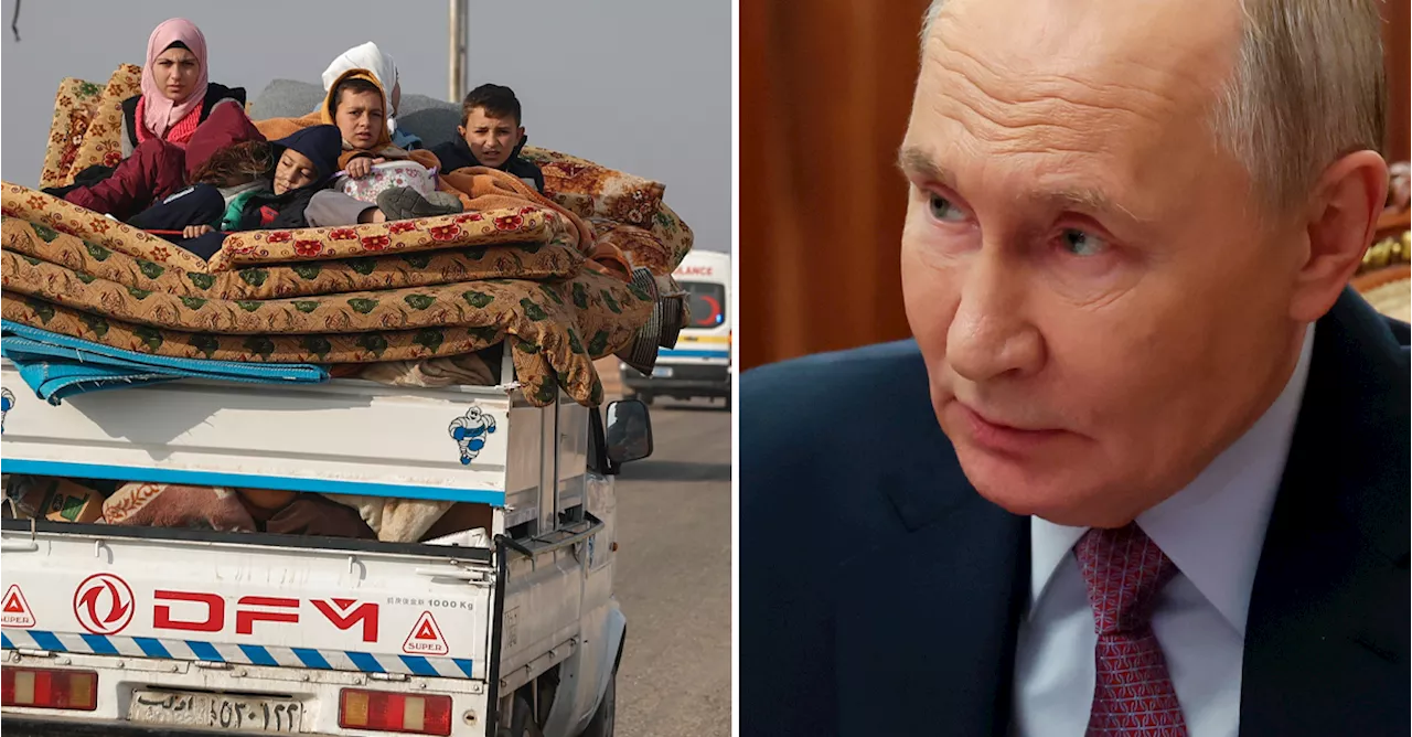 Putin överger Assad – svenske experten om vad som händer nu