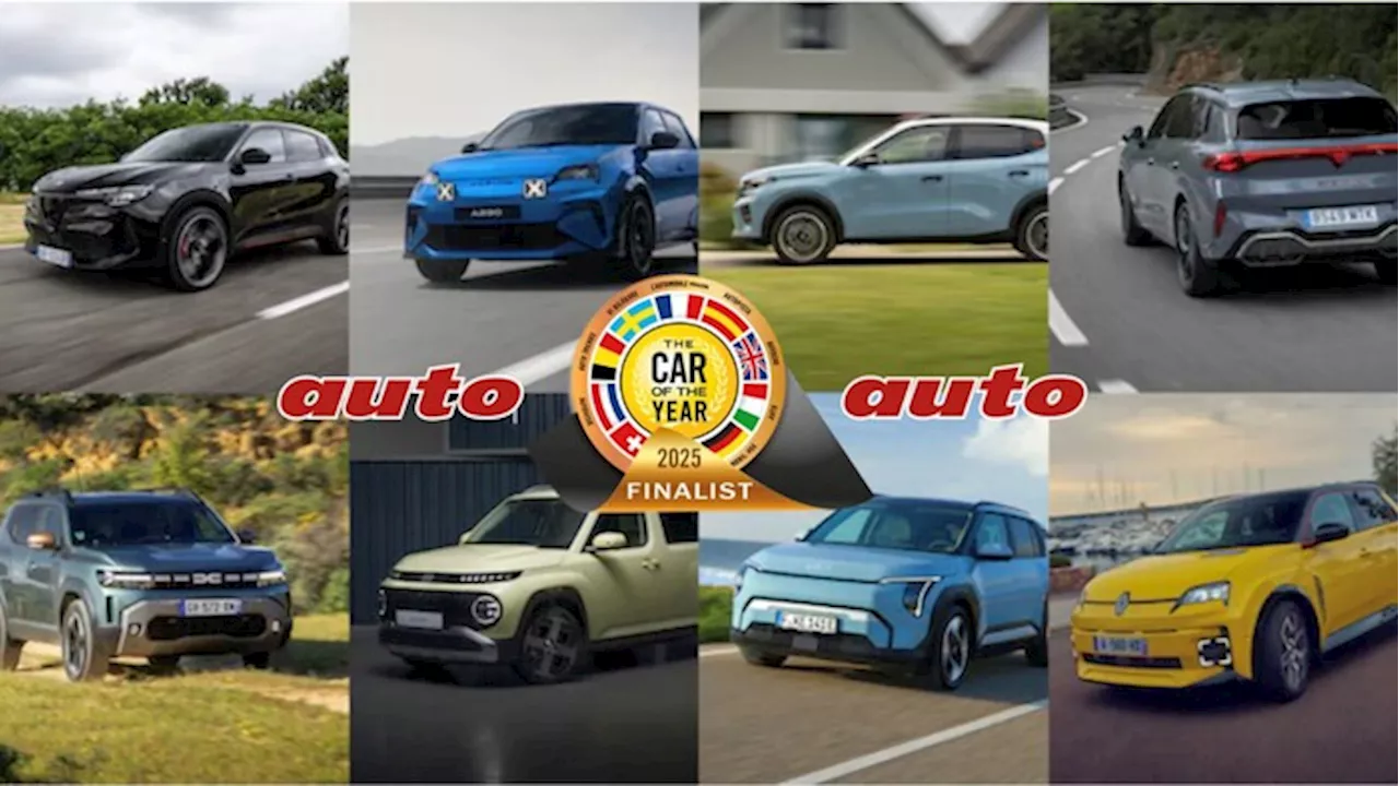 Car of the Year 2025: le 7 finaliste esposte a Milano