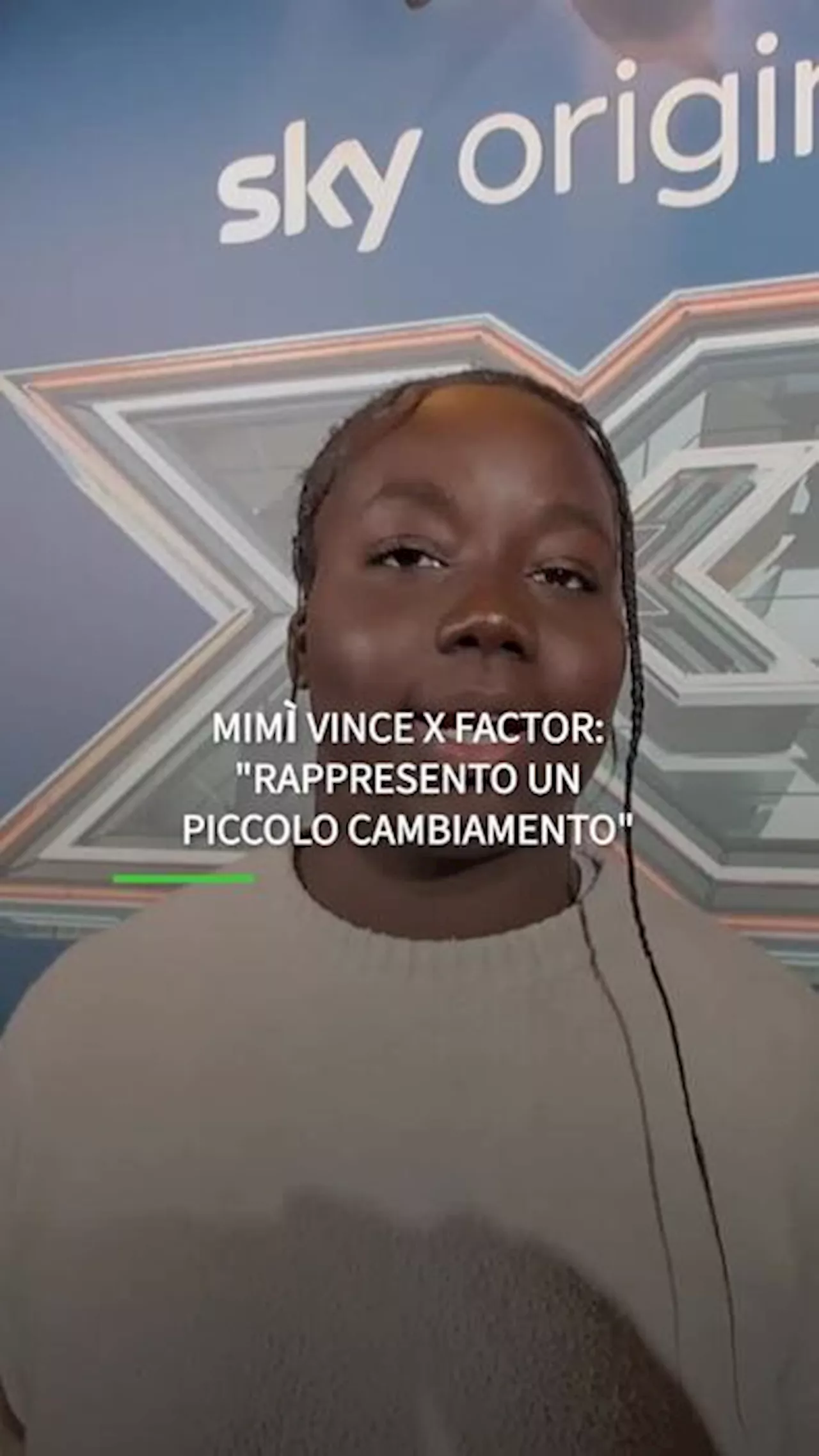 Mimi' vince X Factor: 'Rappresento un piccolo cambiamento'