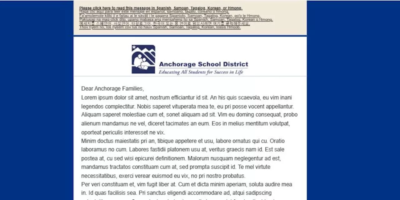 Strange glitch in Anchorage School District mass notification system leaves families confused