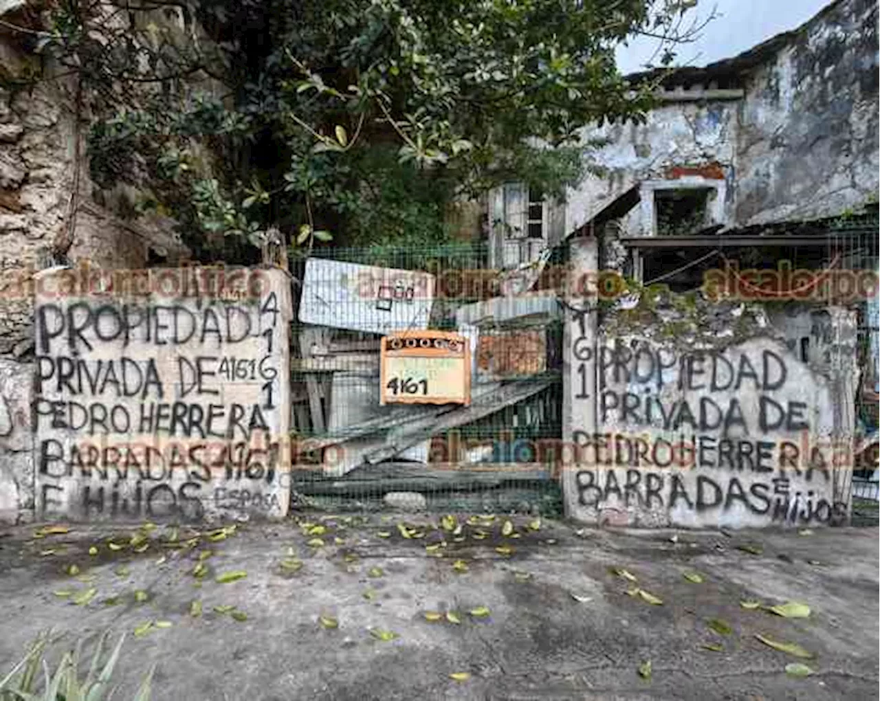 Temen ser desalojados de su vivienda, en Centro de Veracruz Puerto