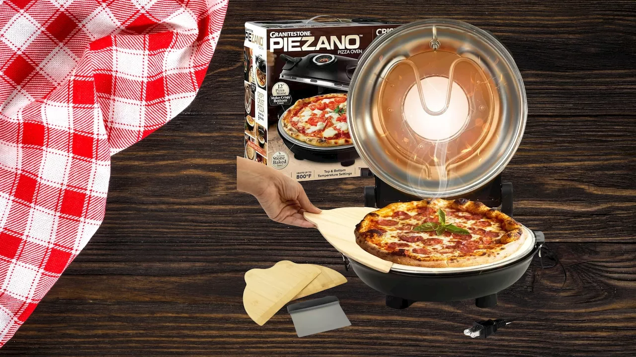 Grab a great indoor pizza oven from Walmart for less than $100