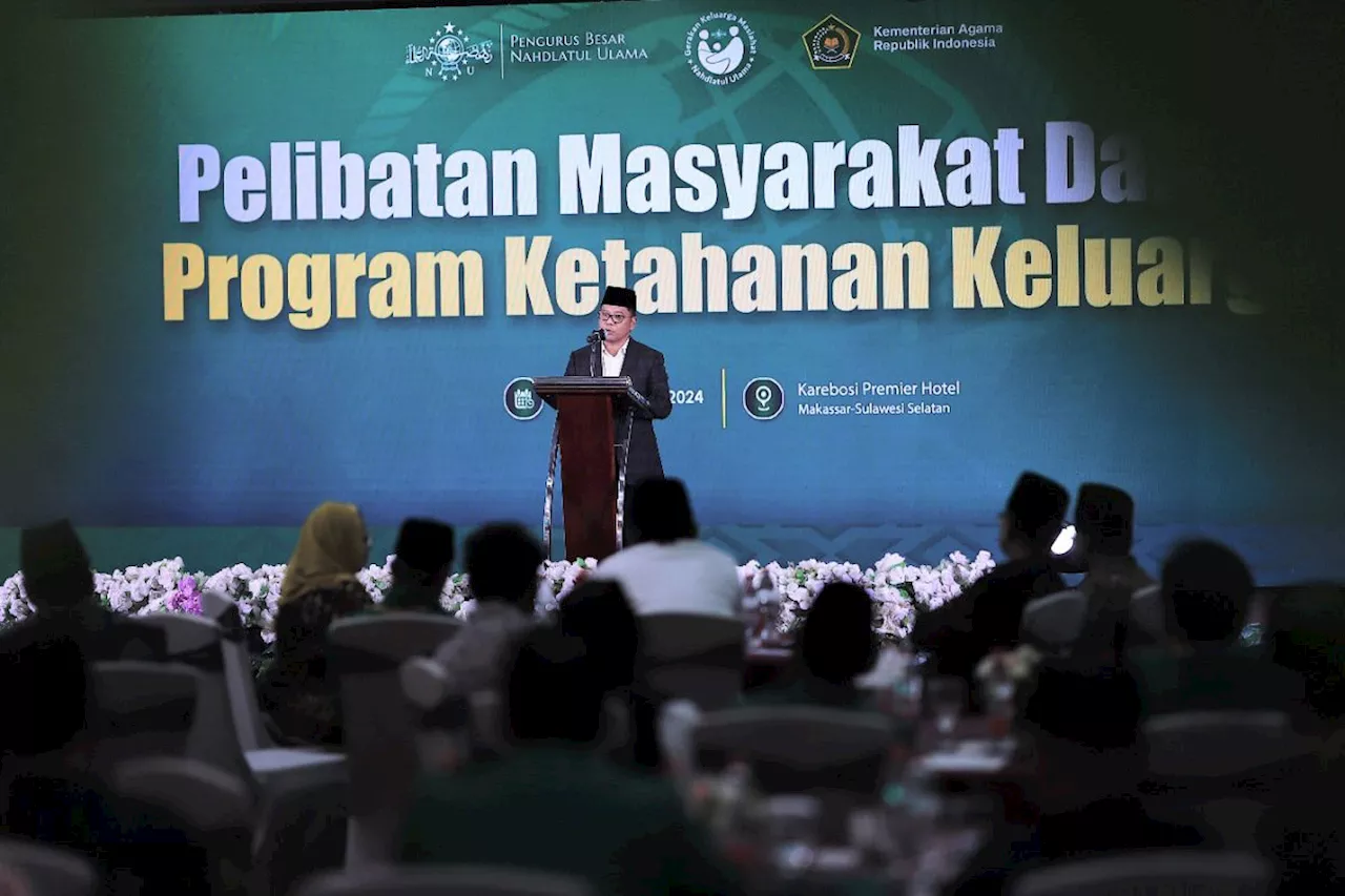 Kemenag gandeng GKMNU perkuat program ketahanan keluarga