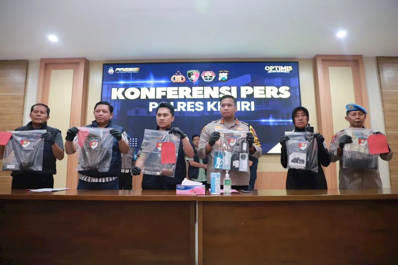 Polres Kediri Ungkap Kasus Pembunuhan Satu Keluarga