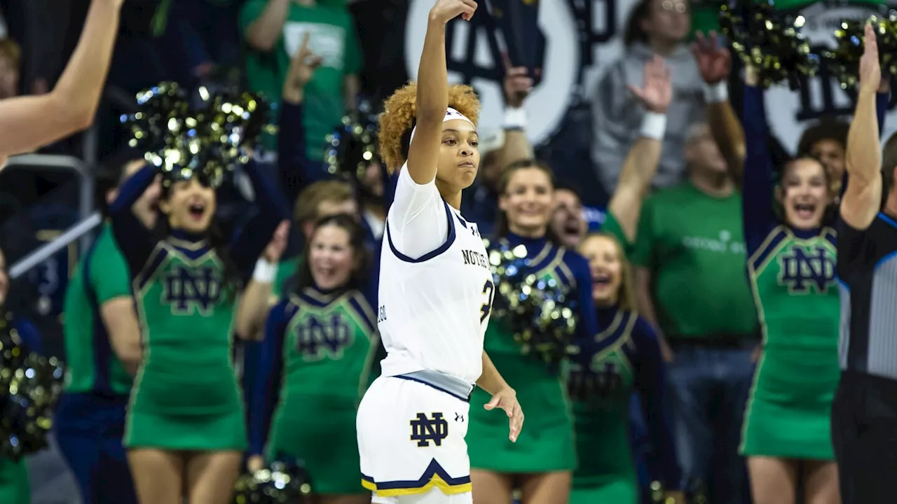 Hidalgo scores 30 as No. 10 Notre Dame women beat No. 4 Texas 80-70 in OT