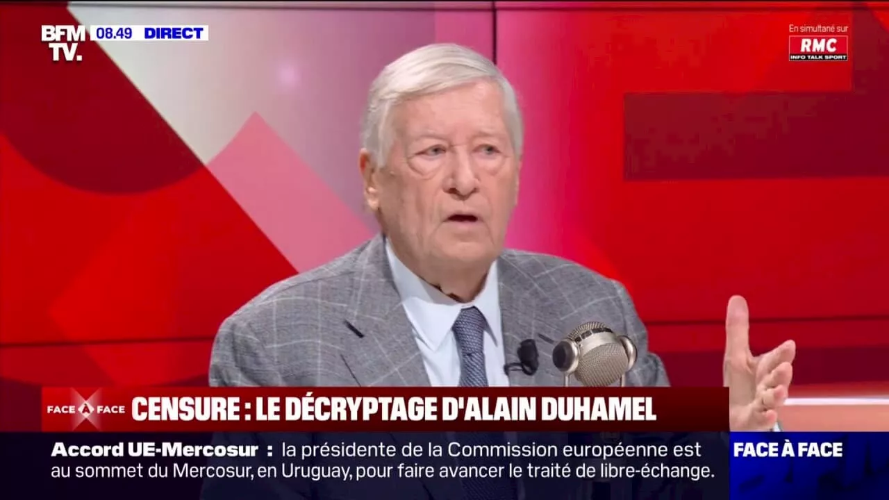 Alain Duhamel estime que cette année politique est la plus 'imprévisible' et 'intéressante' depuis 1968