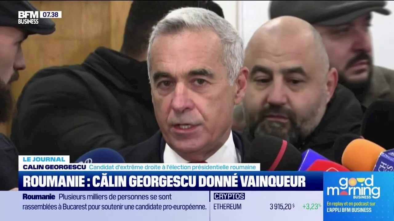 Présidentielle en Roumanie: Călin Georgescu donné vainqueur selon les sondages