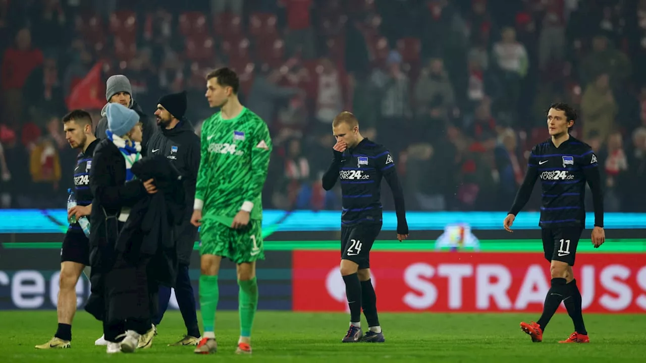 Hertha BSC: Was nach dem Pokal-Aus in Köln noch alles schiefging