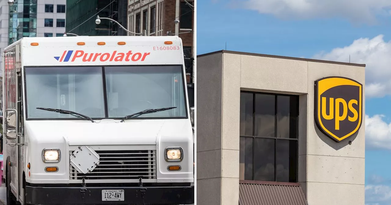 Purolator and UPS have suspended shipments amid Canada Post strike