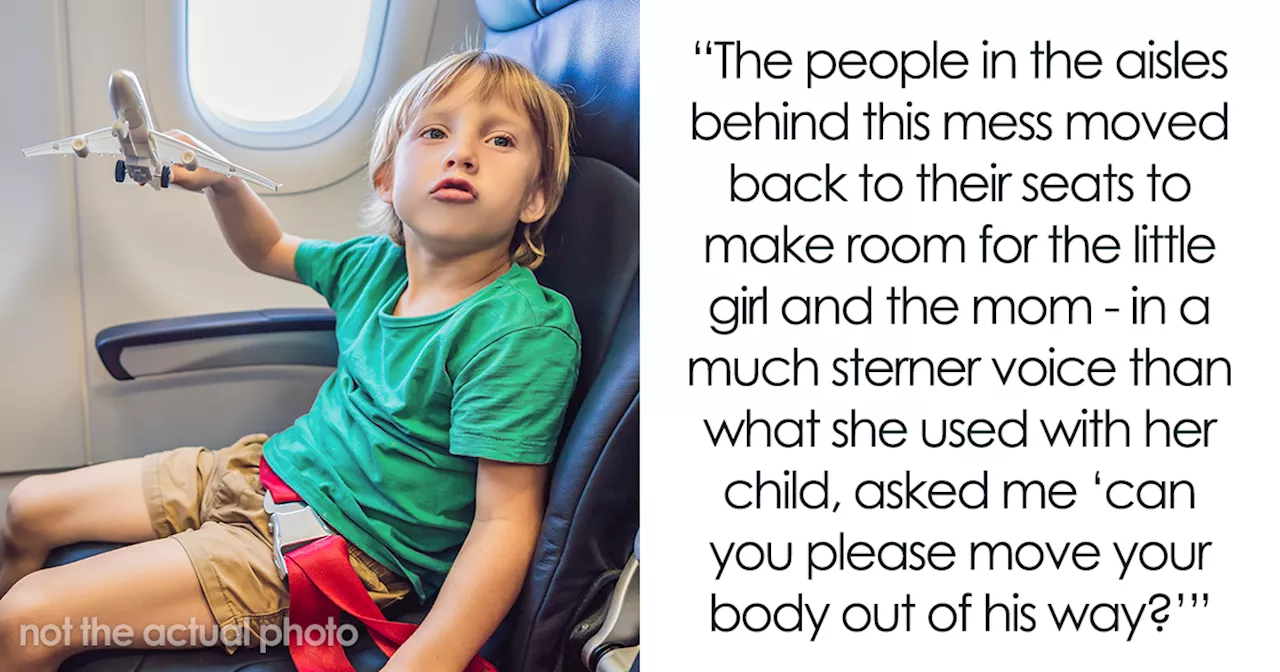 Plane Passenger Gets Mad Over Unruly Toddler, Refuses To Move Out Of His Way, Drama Ensues