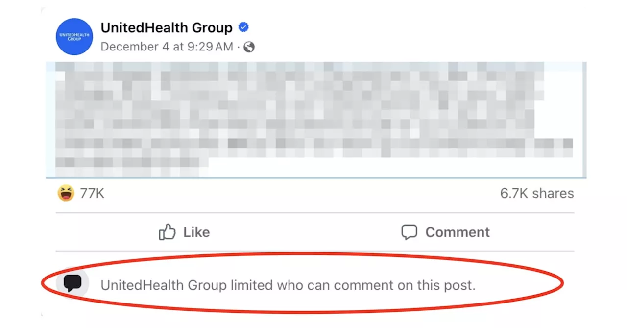 Reactions To UnitedHealthcare's Viral Facebook Post