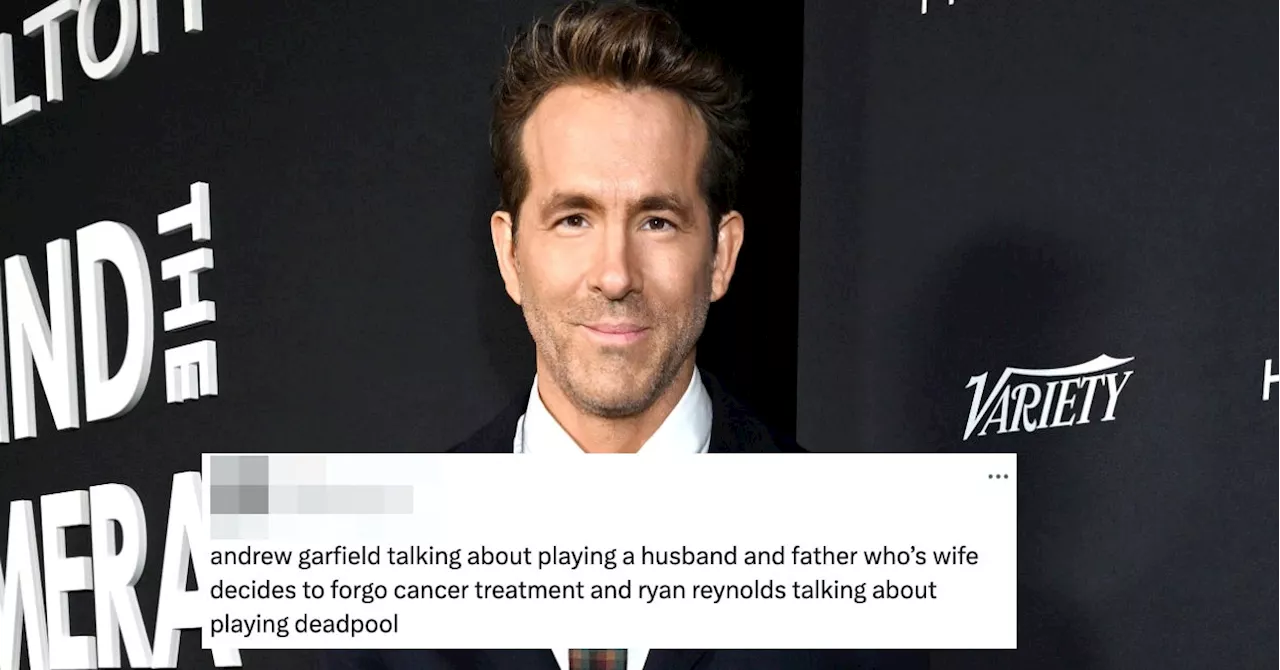 Ryan Reynolds Reacts To Andrew Garfield Actors On Actors