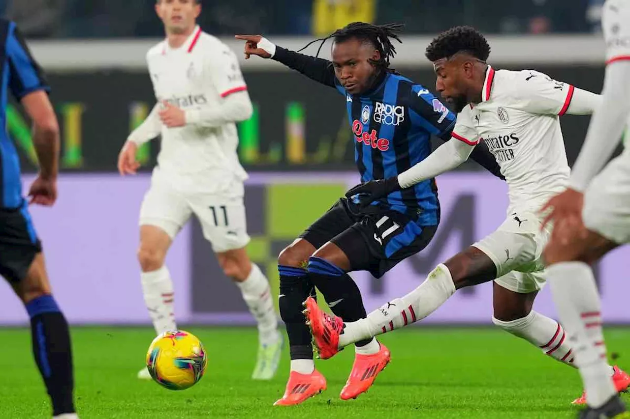 PAGELLE E TABELLINO ATALANTA-MILAN 2-1: Lookman decisivo, Theo Hernandez è sparito