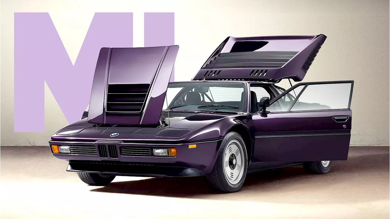 Classic BMW M1 Gets A Touch Of Kith And Techno Violet Magic