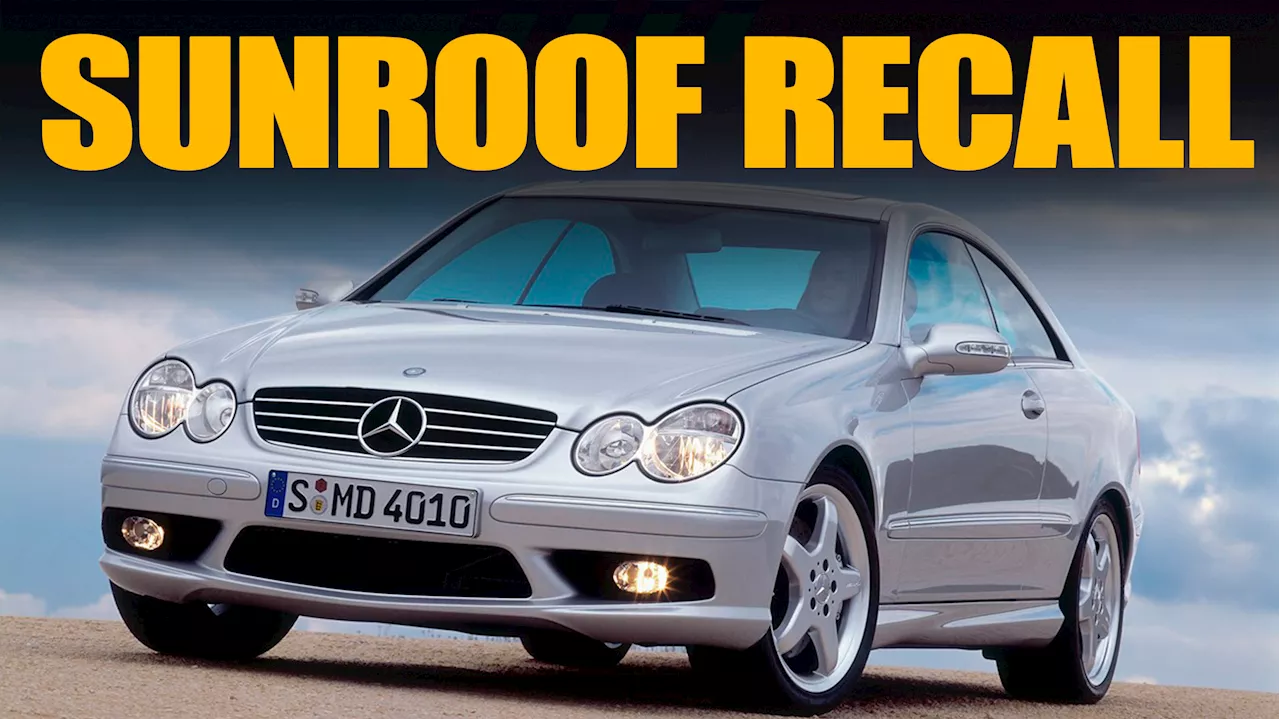 Mercedes Sunroof Disaster Strikes Again With Over 33,000 Cars Impacted