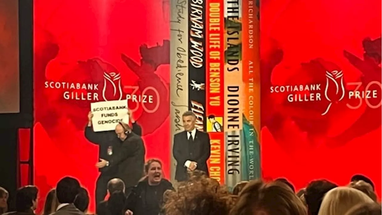 Charges dropped against four of five who protested the 2023 Giller Prize ceremony