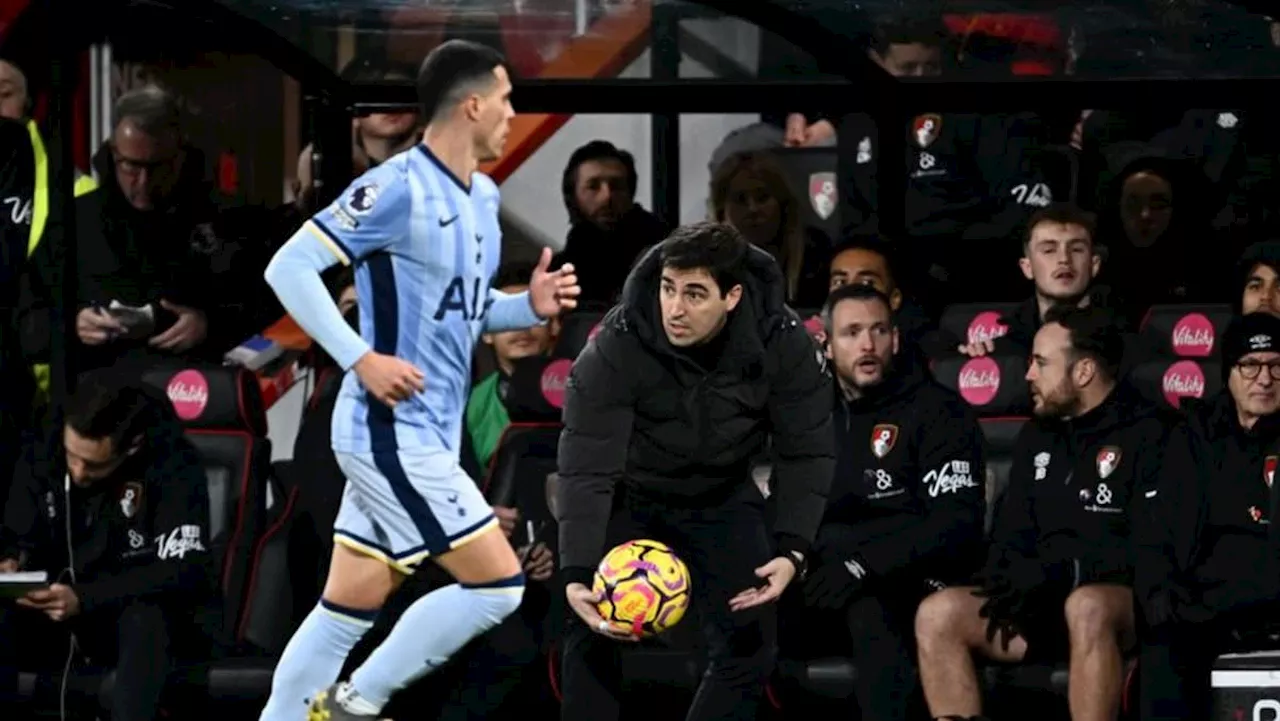 Bournemouth's Manager Andoni Iraola Pleased with 1-0 Win Over Tottenham Hotspur