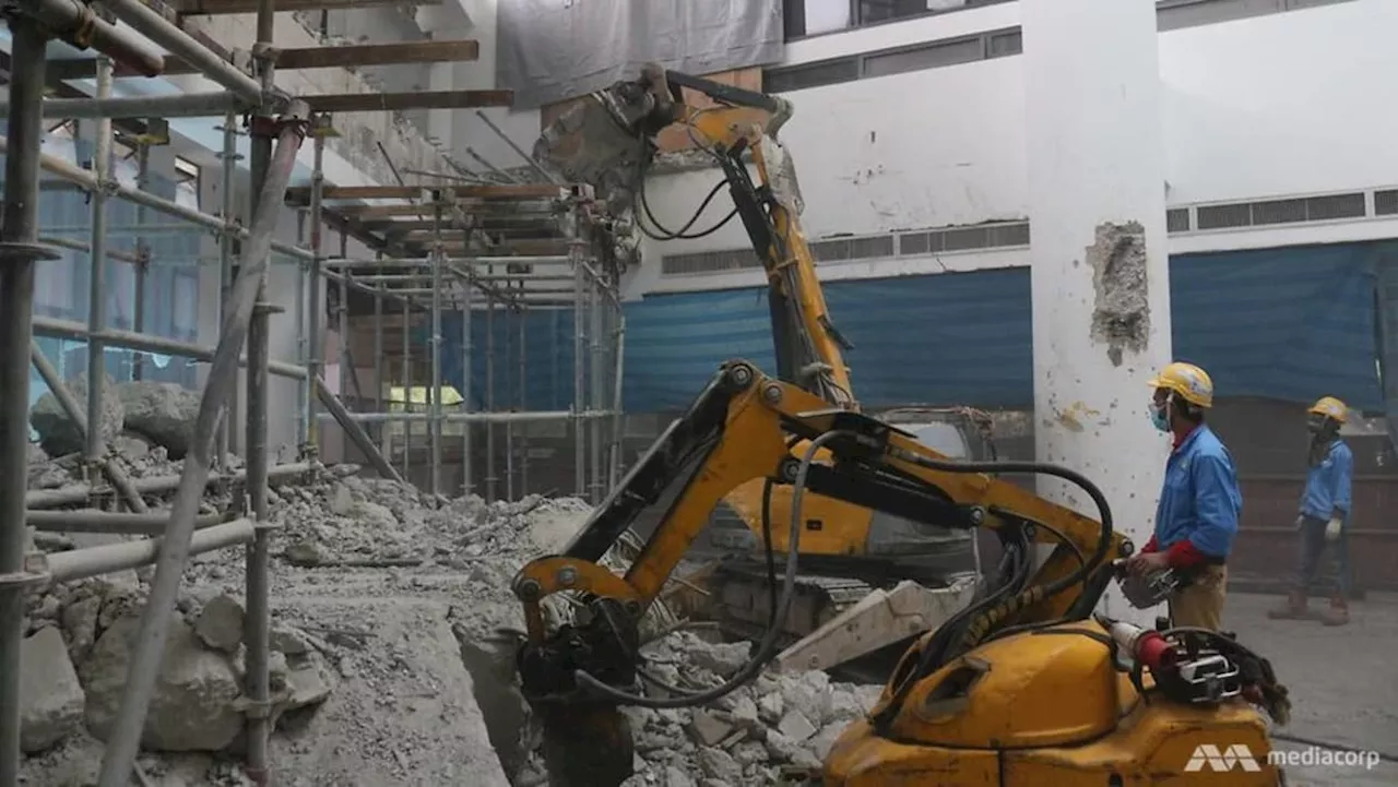 Worker at Jurong Island demolition site dies after being struck by large concrete block