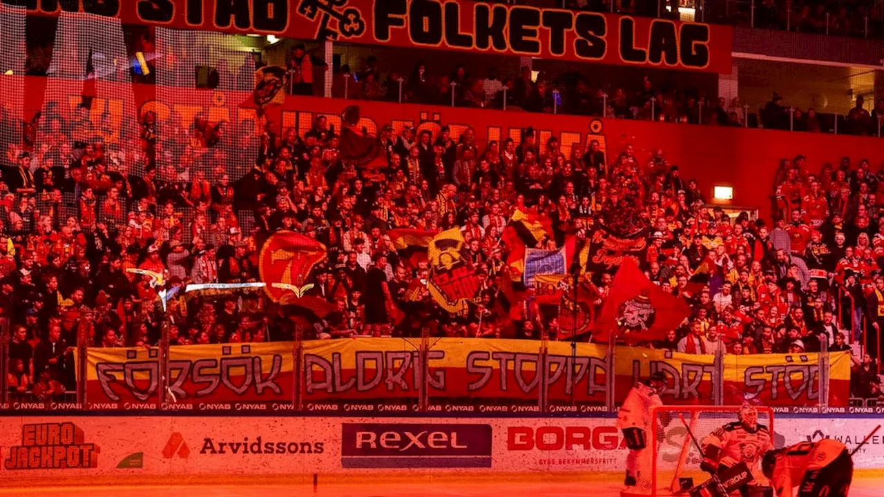 – efter att ha brutit mot flaggförbud i SHL