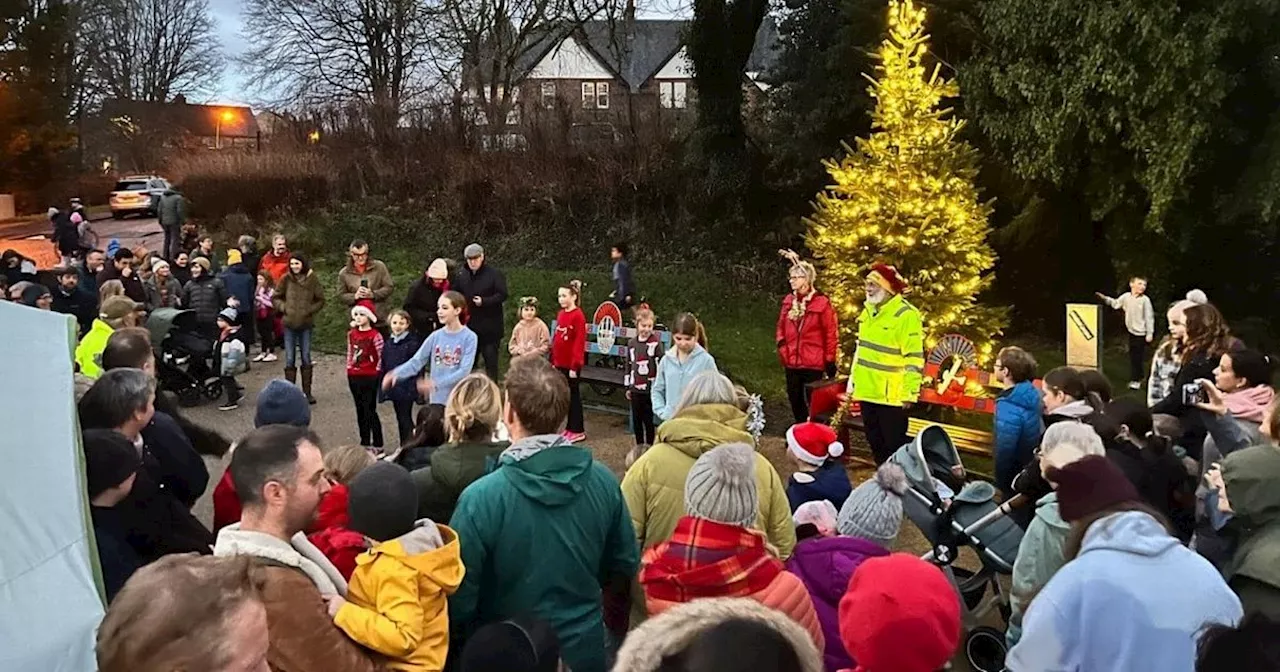 Balfron gets into the festive spirit as village switches on Christmas lights