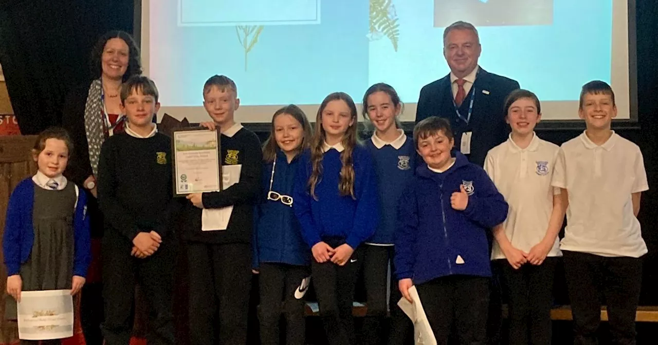 Gartcosh Primary School receives accolade from charity Keep Scotland Beautiful