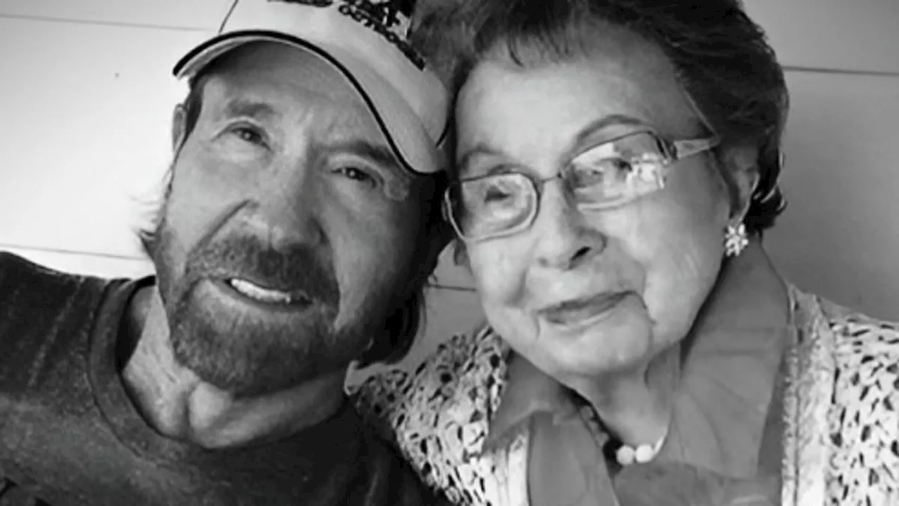 Walker Texas Ranger star Chuck Norris, 84, reveals his 'remarkable' mother Wilma has died at 103