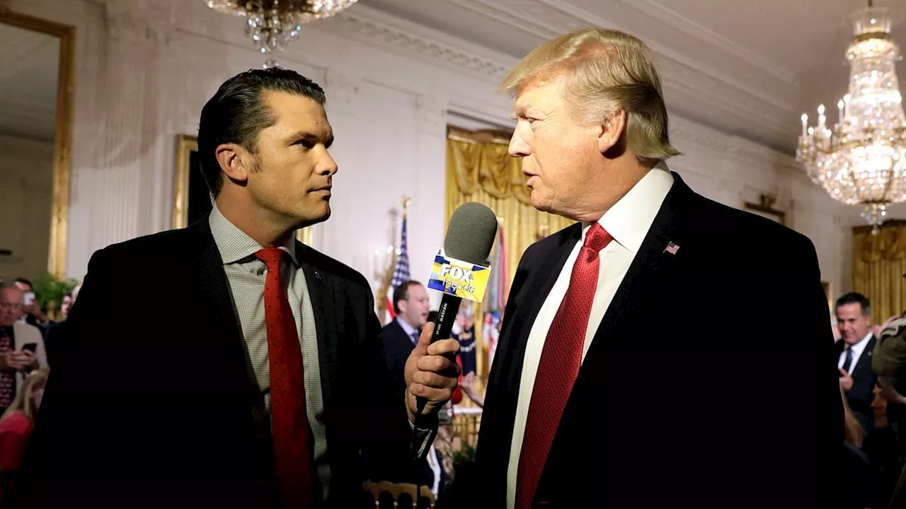 Donald Trump breaks his silence on Pete Hegseth's fight to be his defense secretary