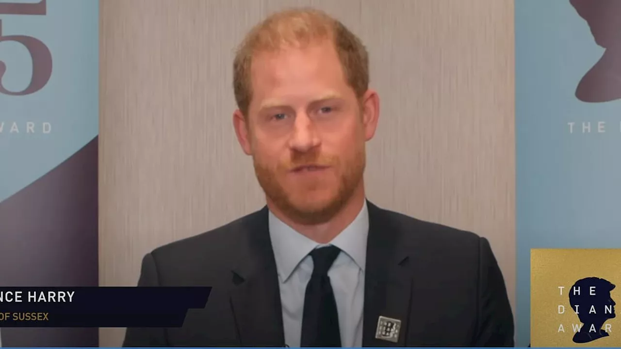 Prince Harry Honors Diana Award Winners, Reveals Mother Inspires Him Daily