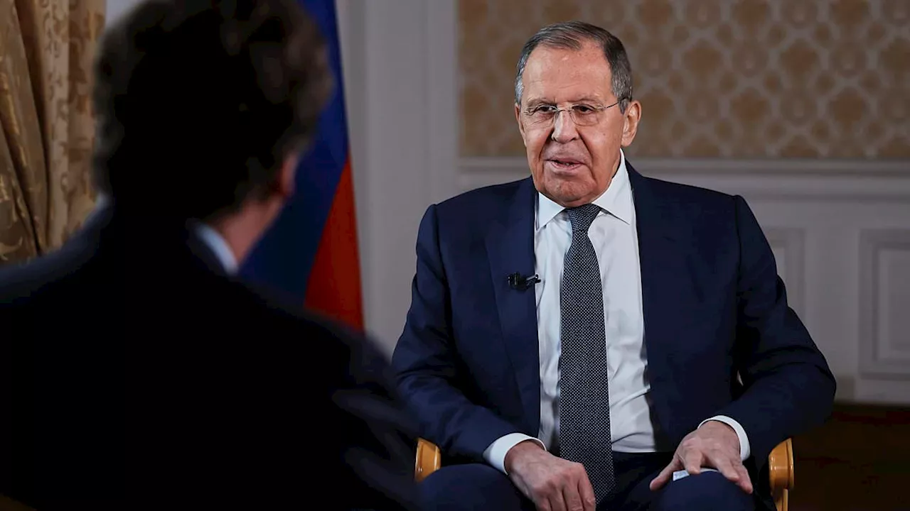 Russia's Lavrov: Continued Western Support for Ukraine Will Lead to More 'Messages'