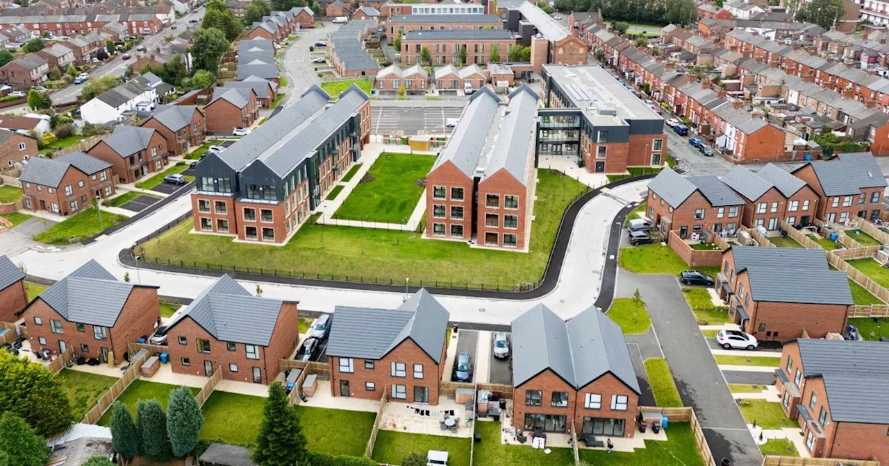 191 homes built in £35m project for Merseyside town