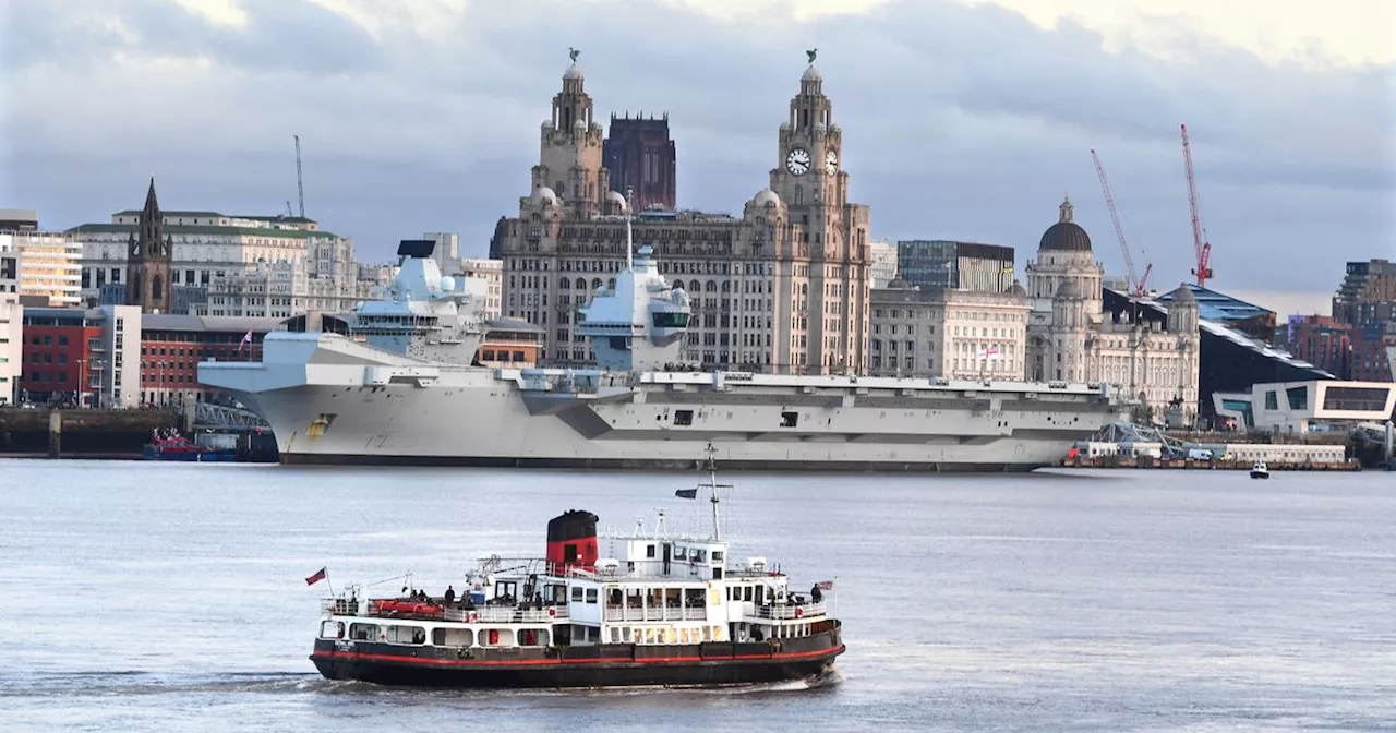 Best places to see the HMS Prince of Wales if you don't have a ticket