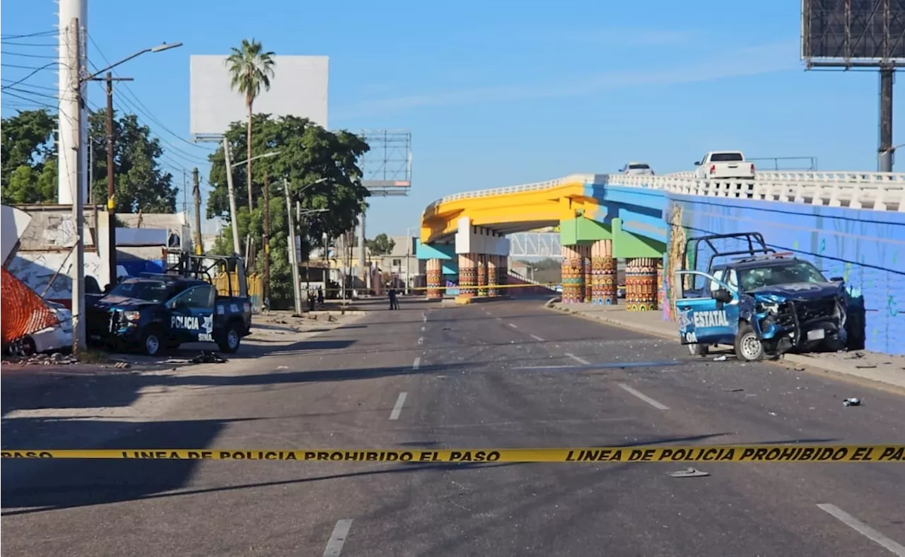 Muere policía estatal tras ataque a balazos en Sinaloa; reportan estables a 4 elementos heridos