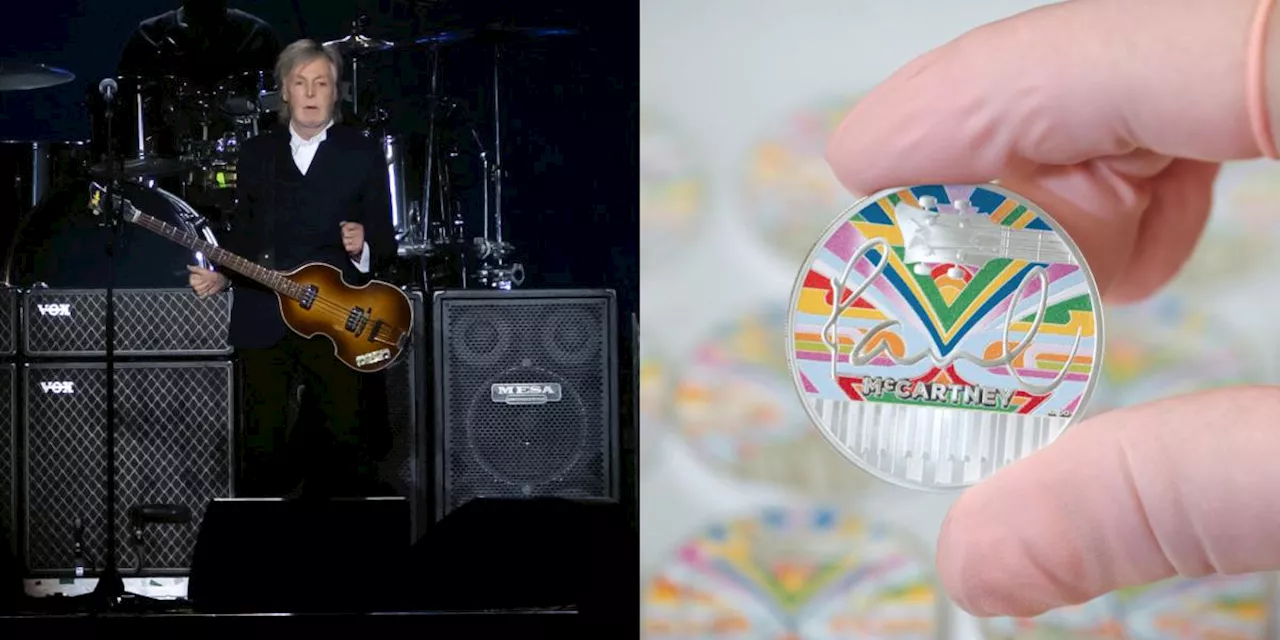 Reino Unido acuña monedas en honor de Paul McCartney